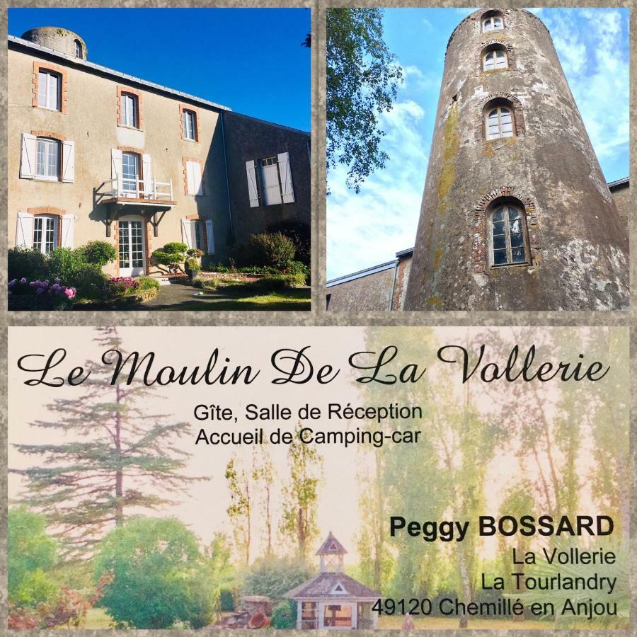 Le Moulin De La Vollerie Villa Chemille-en-Anjou ภายนอก รูปภาพ